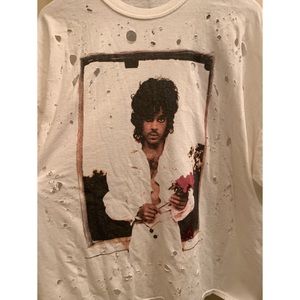 Vintage Prince distress tee. Mens s/m but absolutely unisex! 🌹🔥